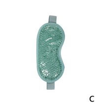 눈찜질팩 온열 눈마사지기 눈 온열기 온열안대 재사용 가능한 pvc 젤 비즈 아이 마스크 유연한 수딩 편안한 슬리핑 마스크 아이스 고글 뜨거운 감기 치료를 위해 푹신한 감소, 협력사, 초록