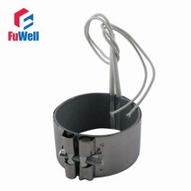 전기히터 난로 소모품 교체 50mm x 운모 밴드 히터 220V 190W 사출 기계용 스테인레스 스틸 발열체, 01 110V