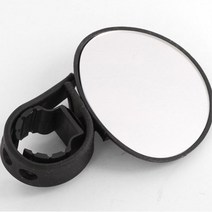 간편장착 자전거 후방시야 소형 백미러 블랙 사이클거울