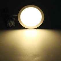 10pcs5pcs 12v 2.5w 자동차 인테리어 led 자동차 스포트 라이트 vw t4 t5 포드 운송 푸조 복서 캐러밴 캠퍼 밴 rv에 대 한 독서 빛, 10x따뜻한 흰색
