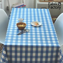 라미네이트 방수천 방수원단 3cm 체크 콜드블루 L