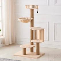 나혼자산다 고양이 투명해먹 경수진 DIY 숨숨집 원목 캣타워 우주선, C개