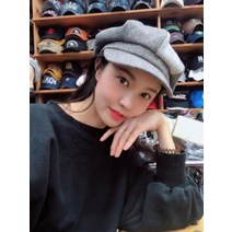 체크체크 팔각모 남여공용 커플모자 [주말 공휴일 제외 오후 4시전 입금시 당일 배송]