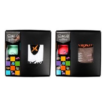 골퍼 선물용 세인트나인 3구 칼라 골프공 양말 세트 남녀 골프선물세트 골프대회상품, 세인트나인Q3구, 데코골프스포츠양말_남성