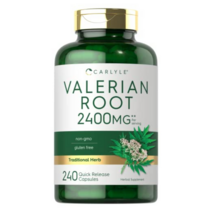발레리안 루트 2400 mg 허브 추출물 240캡슐, 1개