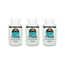 [ 3통 기획] 소스내츄럴스 L 프롤린 파우더 113.4g L-Proline Powder