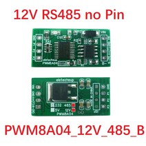 3Ch 1Hz-20kHz 듀티 사이클 주파수 조정 가능 PWM 구형파 펄스 발생기 UART RS232 RS485 버스 Modbus 전원, 05 RS485 12V 1Hz-20kHz