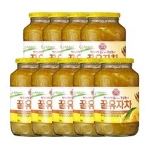 HACHO_ 액상유자차 가정용유자차 유자베이스 유자음료 유자농축액 차 오뚜기유자차, 선택★ 꿀유자차 1KG 9개 가정용차 유자에이드, 이상품선택함