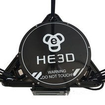 호환가능 히트 베드 3D 프린터 DIY 키트 HE3D K280 델타 대형 자동 레벨링 단일 압출기 280x600mm, 01 K280 single