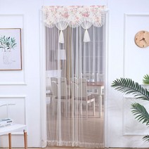 모기장 방충망 컨테이너 송화가루 여름 모기 나방 파리 레이스 스크린 도어 스크린 침실, 베이지, 120x220cm