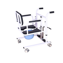 장애인 유압 리프트 다기능 침대 환자 간호 이송 장치, (유압 리프트 모델) - 블랙(폭 55cm)