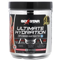 SIXSTAR 엘리트 시리즈 Ultimate 얼티메이트 Hydratio 하이드라티오n 워터멜론 수박맛 12.5 oz 354 g