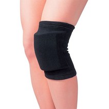 디앤엠 12mm 충격반사 배구용패드 무릎보호대 857, 검정