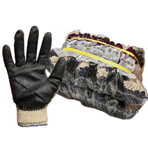 명진 반코팅장갑 (검정) X100켤레