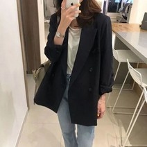 어깨 패드 여자 데일리 데이트룩 외출 코디 자켓 봄외투 코트 패션 여성 여름봄 반