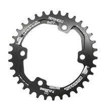 체인링 snail chainring round for shimano m7000 96 폭, 30톤, 검은 색
