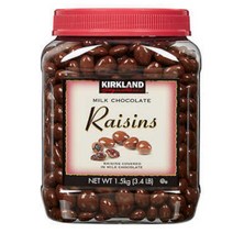 Kirkland Signature Raisins Milk Chocolate 커클랜드 시그니처 밀크 초콜렛 초코볼 1.5kg 119oz