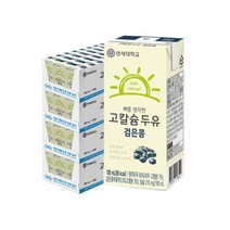 [KT알파쇼핑]서울F&amp;B 온통두유 서리태 혼합 80팩 (통두유 99.8 48팩 + 고칼슘 32팩)