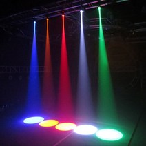 슈퍼 브라이트 LED 빔 핀스팟 라이트 디스코 미러 볼 스포트라이트 효과 KTV DJ 파티 웨딩 무대 조명 5W, [01] 220V EU AU UK Plug, [01] White