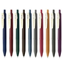 제브라 사라사클립볼펜 빈티지 0.5mm 10색 세트, 그린블랙, 2세트