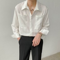 심폴리스 포켓 드레스셔츠 남녀공용