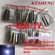 led칩 1w0.5w smd led 키트 3v6v tv 백라이트 구슬에 대 한 차가운