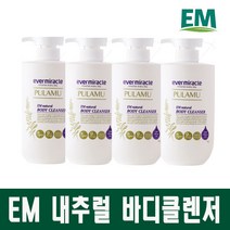 바디워시 EM 풀라무 내추럴 바디클렌저 750ml, 내추럴 바디클렌저 x 4개