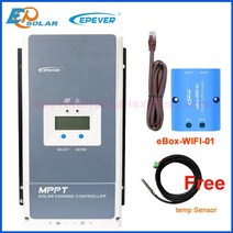 가정용태양광발전설치비용 epever mppt 열 충전 컨트롤러 tracer 100a, 협력사, 와이파이 센서로, tracer10420an