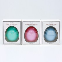 에그 타임캡슐 핑크/민트/블루 편지지 시크릿편지 비밀편지 미니편지 추억 단체선물, 랜덤