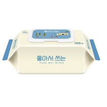 좋아서쓰는 아기 물티슈 캡형, 100매, 220팩