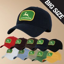 CAP-21620_빅사이즈 큰모자 John Deere 존디어패치 볼캡 야구모자 XL사이즈 남자여자 캡모자