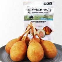 존쿡 델리미트 부어스첸 핫도그 300g (50g x 6입) 무항생제소시지와 우리밀빵