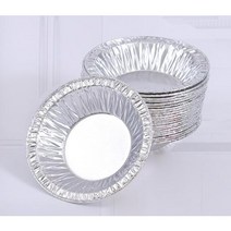 에그타르트 틀 50ea (에그타르트 몰드 / 에그타르트 용기 / 타르트 틀 / 타르트 용기 / 은박 / 알루미늄호일 / 호일컵 /홈베이킹), 1