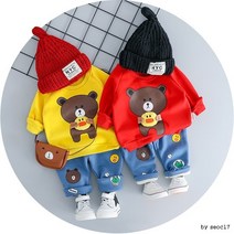 OUA881752기모 줄친구 상하복