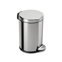 심플휴먼 쓰레기통 휴지통 세련된 미니 라운드 스텝 캔