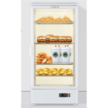 뜨거운 음료 쇼케이스 캐비닛 온장고 쌍화탕 꿀물, 45L 레드 돔 라이트 싱글 도어