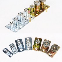 슬라이딩 미닫이문 베어링하부가이드 (촉 레일 부속 철물 로라 롤러 롤라), 10mm, 1개