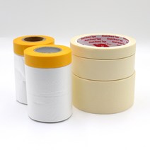 마스킹 / 커버링 테이프 20M - 인테리어 건축 페인트 실리콘 코킹 작업, 마스킹테이프 15mm x 20M, 1개