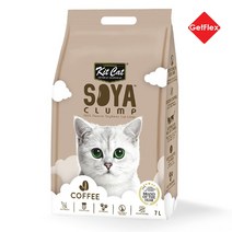 킷캣 소야클럼프 두부모래 커피향 7L