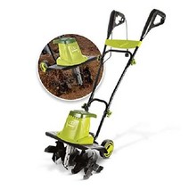 Sun Joe TJ604E 16인치 13.5 AMP 전기 텃밭 관리기 농기구 경운기, 13.5암페어