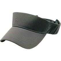 선바이저 모자 플레인 면 조절 가능한 여름 골프 남성 여성 블랙. 455286, Dark Gray