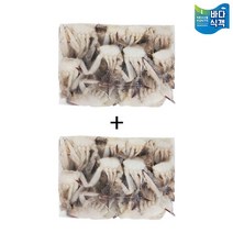 바다식객 [바다식객] 절단꽃게 1+1 450g S M L 2L, 1팩+1팩, 절단꽃게 450g 2L