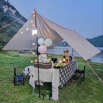 타프폴대 야외 알루미늄합금 천막봉 텐트 앞문 버팀대 알루미늄 막대 조절가능 길이조절 영주 지지대 삼절 두꺼운