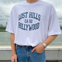 [게리오] [ROG.03] 레터링 하나만으로도 포인트주기 좋은 반팔 티셔츠