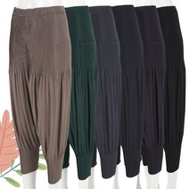 서로사 여성 데일리플리츠배기팬츠 엄마옷 봄바지 마담 효도바지 고무줄 밴딩바지 작업복 간절기바지 아줌마바지 사계절바지 데일리바지