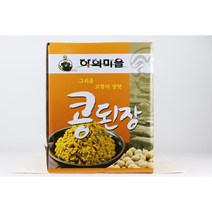 하회마을 콩된장 14kg 재래식 고깃집 업소용 대용량