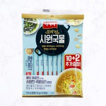 CJ제일제당 다시다 요리의 신 시원국물, 120g, 3개