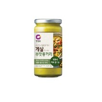 청정원 코코넛&옐로우커리 게살 뿌팟퐁커리소스, 300g, 1개