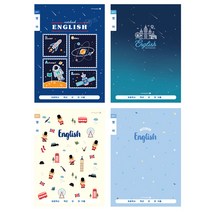 초등 영어노트(넓은칸/남아)