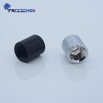 수냉식 쿨러 FREEZEMOD-구리 암-암 20mm 스레드 익스텐더 G1/4 3939계산 pc 워터 피팅 내부 육각형 고정. BYCZT-C20, 01 Silver